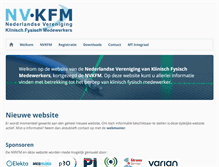 Tablet Screenshot of nvkfm.nl